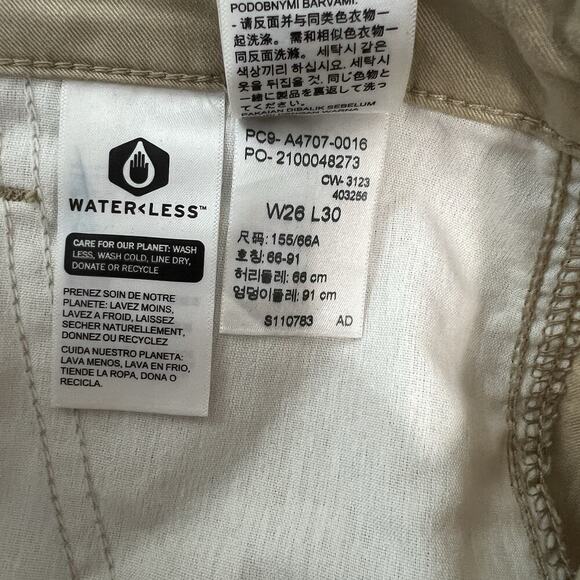 Levi's 94 Baggy Cargo Utility‎ Pants Tan Khaki High Rise Women’s Size 26 W26 L30 - Picture 11 of 11